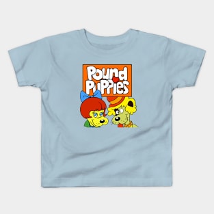 Pound Puppies 80s cartoon classic cute Kids T-Shirt